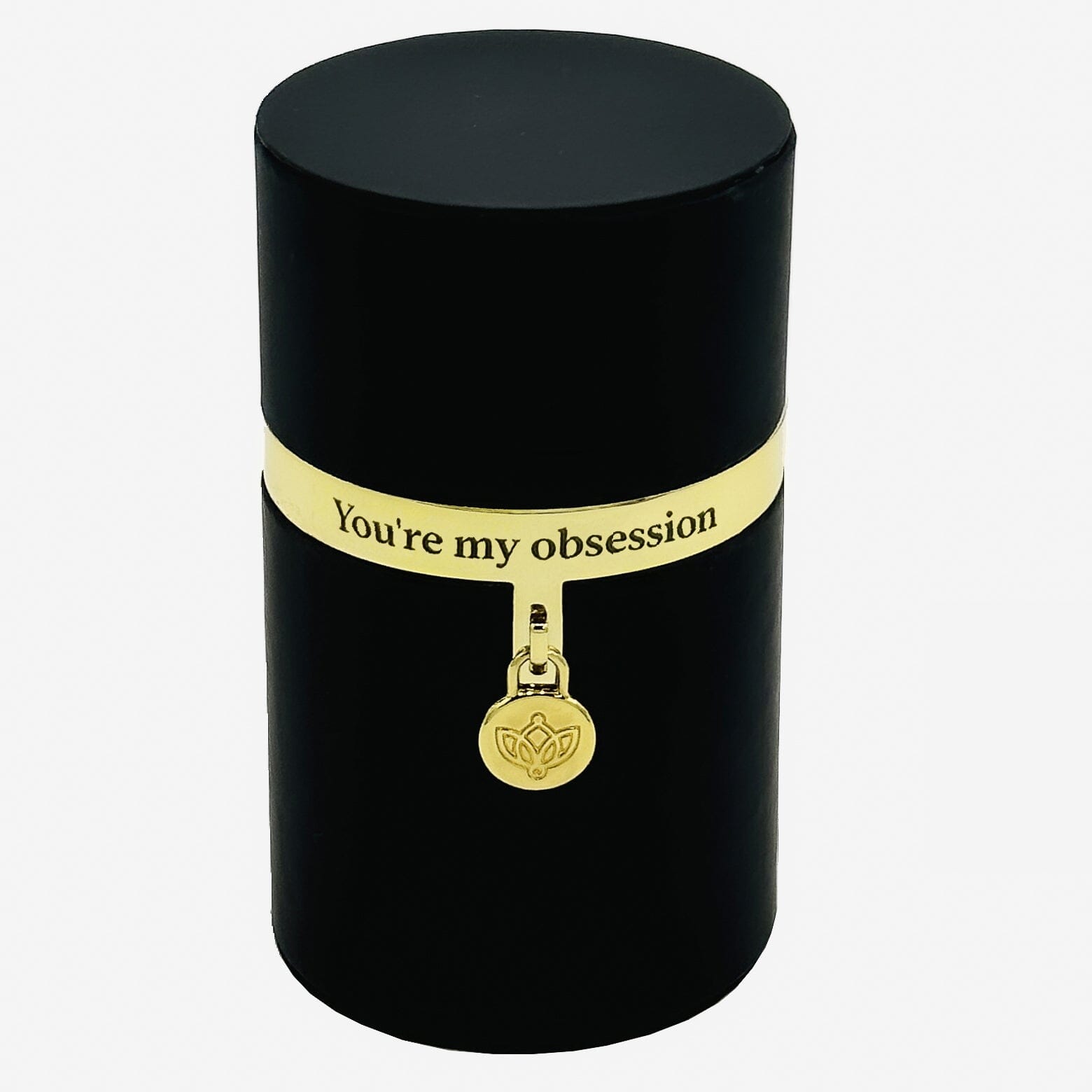 One in a Million™ Round Black Box | You are my obsession | Red Rose - The Million Roses