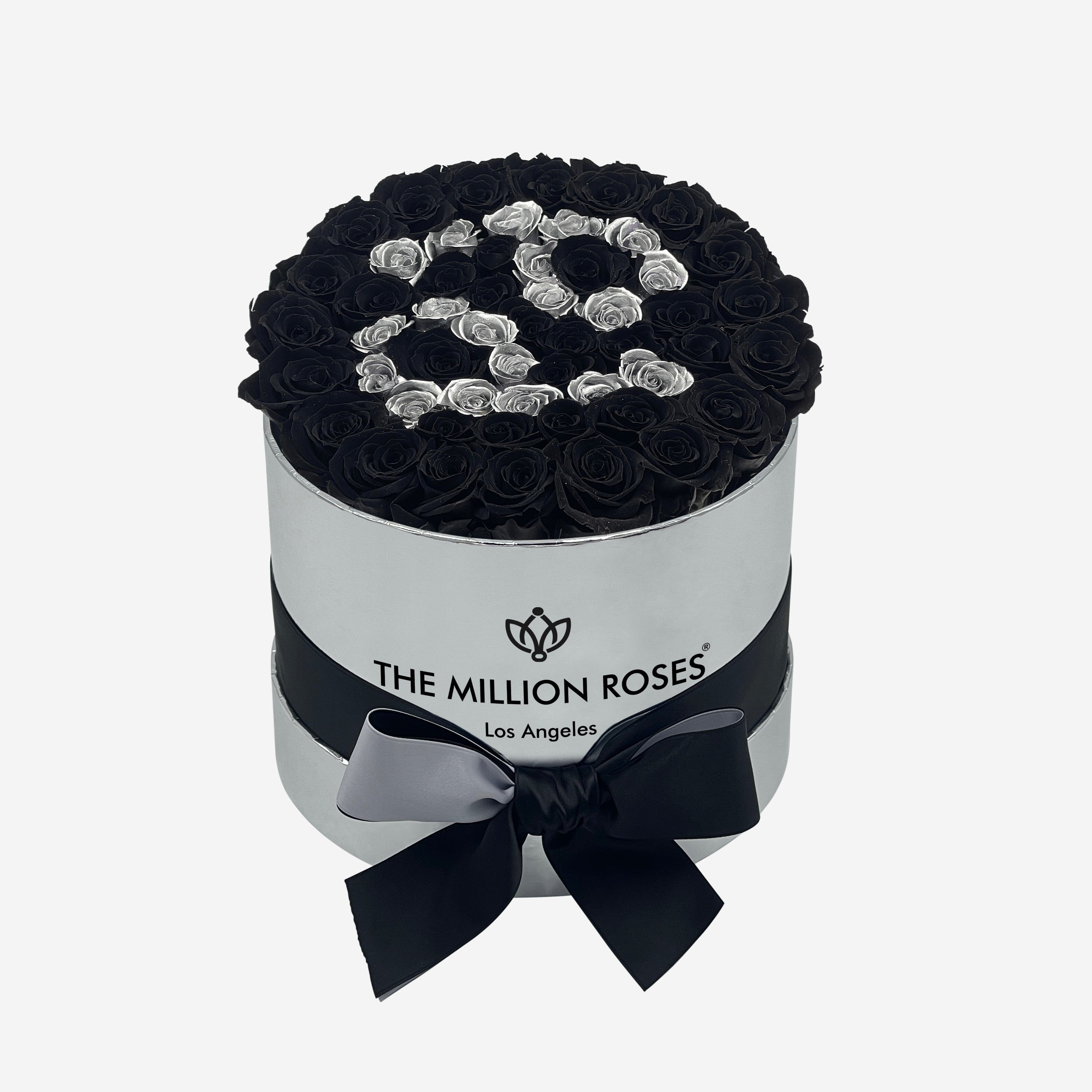 Classic Mirror Silver Box | Midnight Zodiac Edition | Cancer Sign - The Million Roses