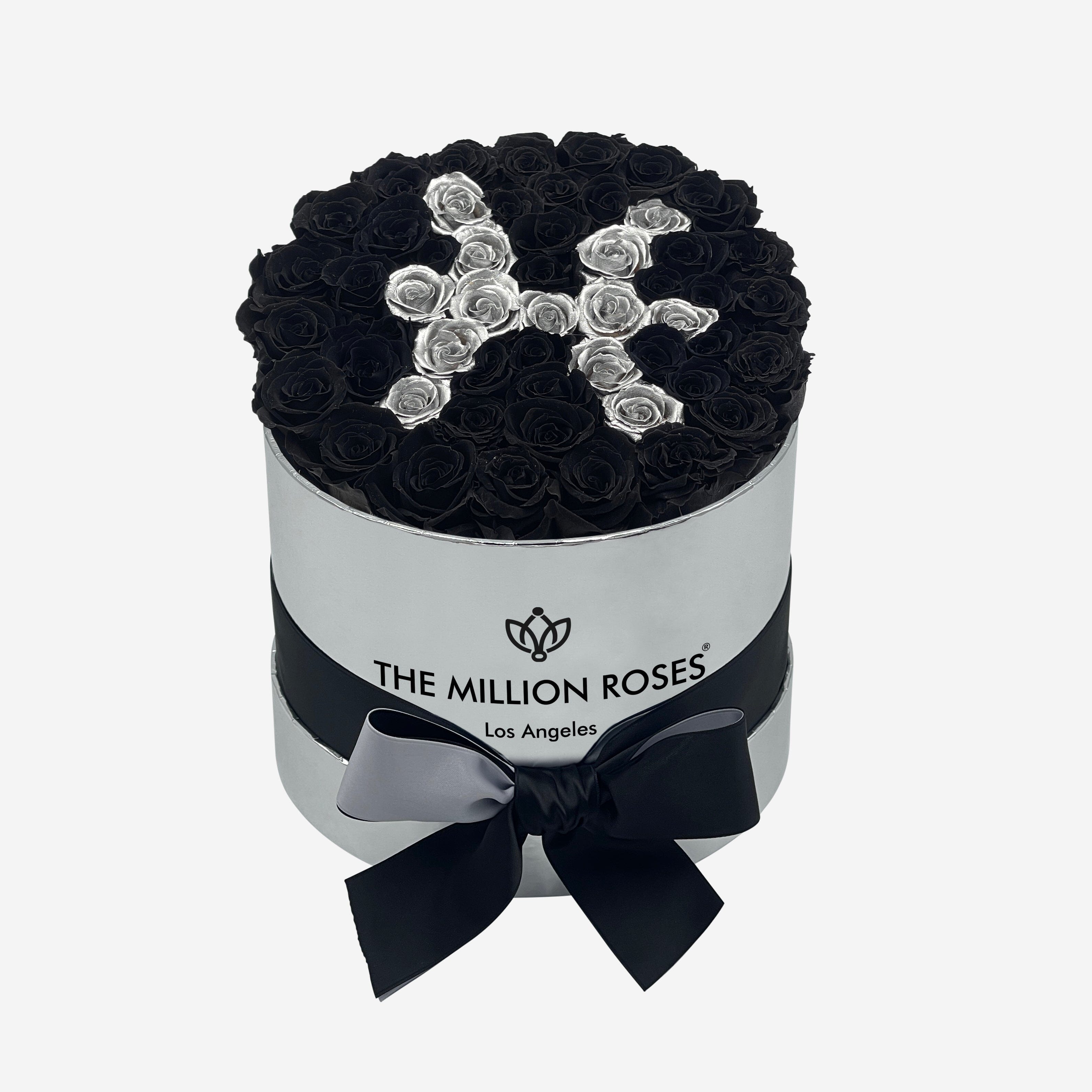 Classic Mirror Silver Box | Midnight Zodiac Edition | Pisces Sign - The Million Roses