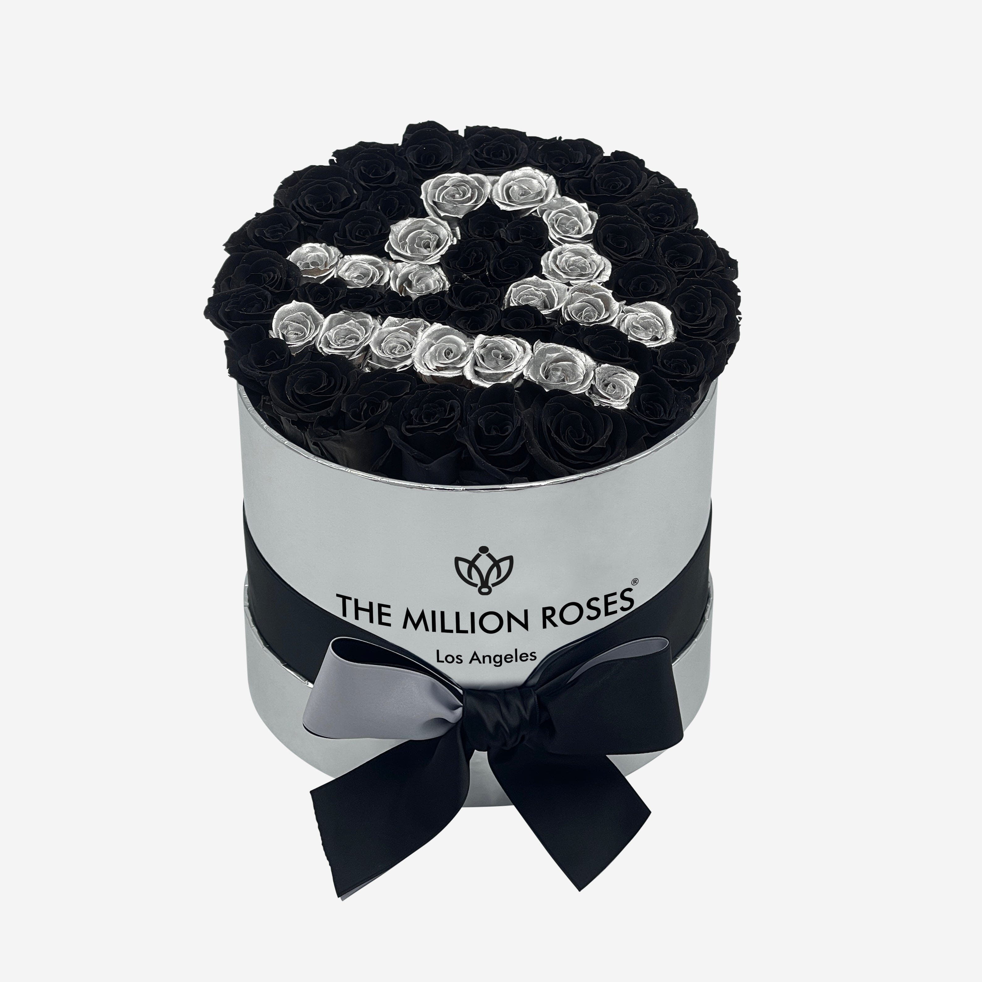 Classic Mirror Silver Box | Midnight Zodiac Edition | Libra Sign - The Million Roses