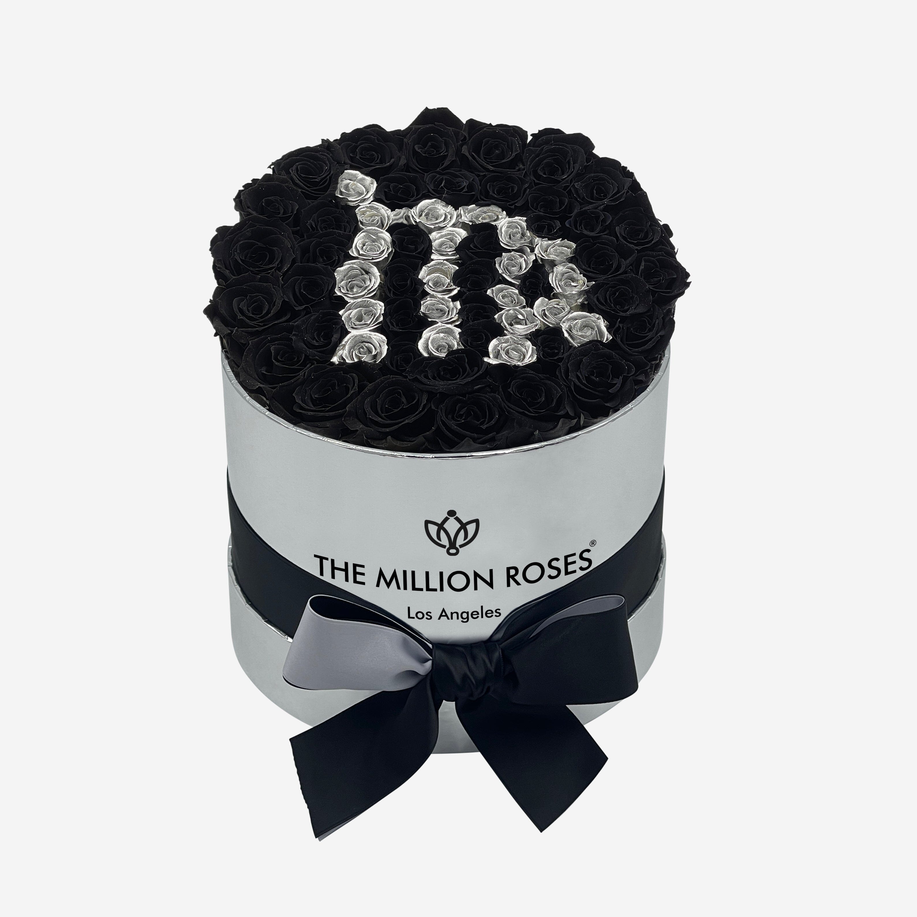 Classic Mirror Silver Box | Midnight Zodiac Edition | Virgo Sign - The Million Roses