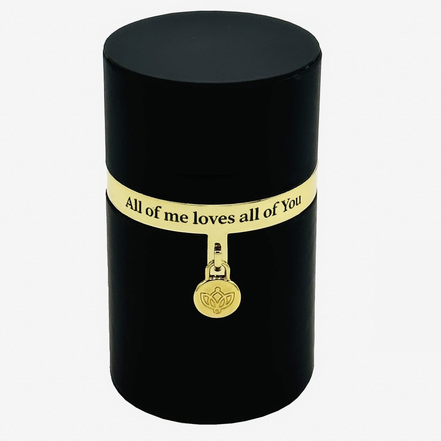 One in a Million™ Round Black Box | All of me loves all of You | Red Rose