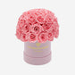 Basic Light Pink Suede Superdome Box | Light Pink Roses - The Million Roses
