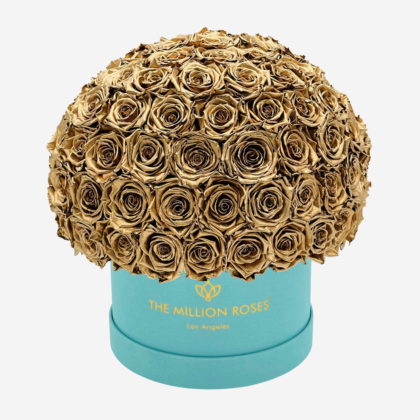 Supreme Mint Green Suede Superdome Box | Gold Roses - The Million Roses