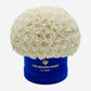 Supreme Royal Blue Suede Superdome Box | White Roses - The Million Roses